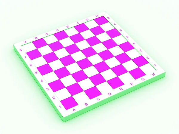 Empty chess board — Stock Photo, Image