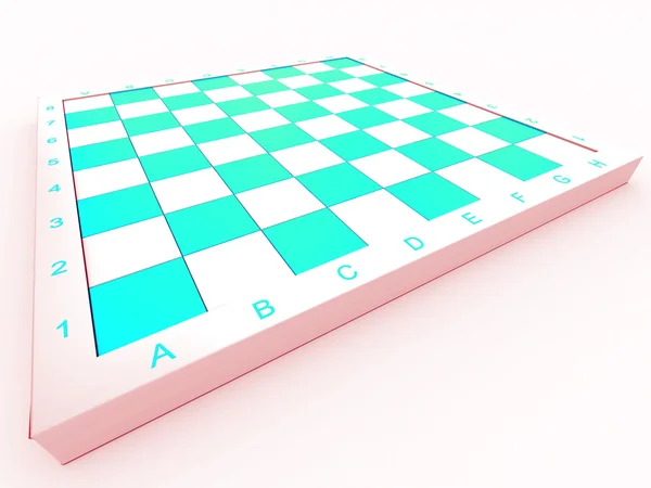 Empty chess board — Stock Photo, Image