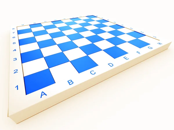 Boş satranç tahtası — Stok fotoğraf