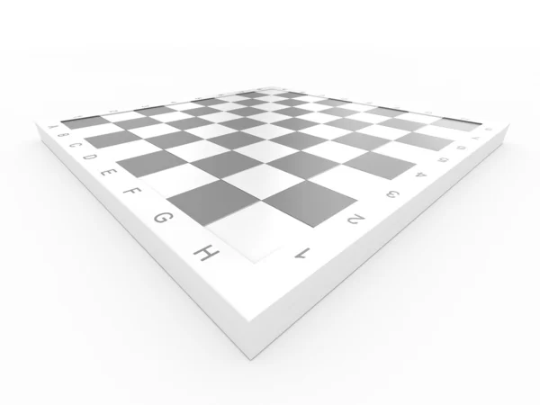 Lege schaakbord — Stockfoto