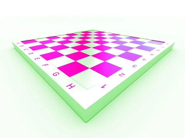 Empty chess board — Stock Photo, Image