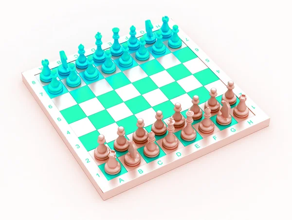 Πιόνια σκακιού — Φωτογραφία Αρχείου