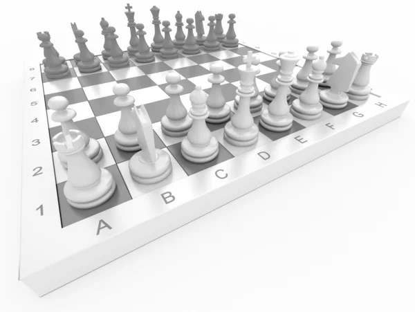 체스 조각 — 스톡 사진