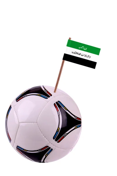 Soccerball or football in Afghanistan — Stock Photo, Image