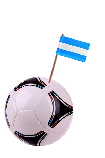 Skórzany lub piłka nożna w Argentynie — Zdjęcie stockowe