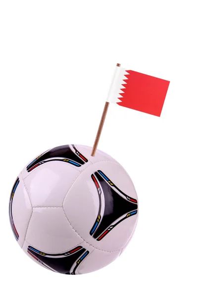 Soccerball or football in Bahrain — Stock Photo, Image