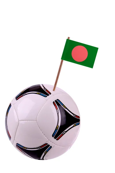 Soccerball of voetbal in bangladesh — Stockfoto