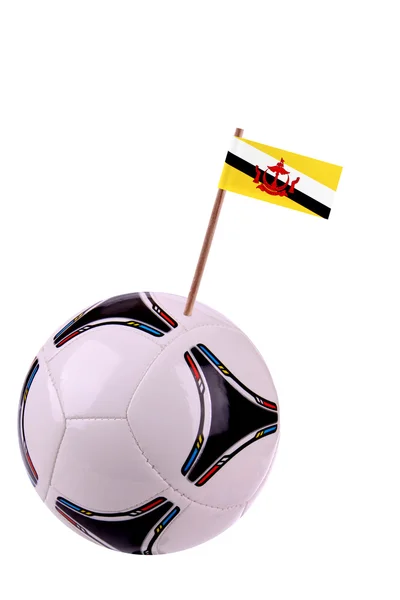 Soccerball of voetbal in brunei — Stockfoto