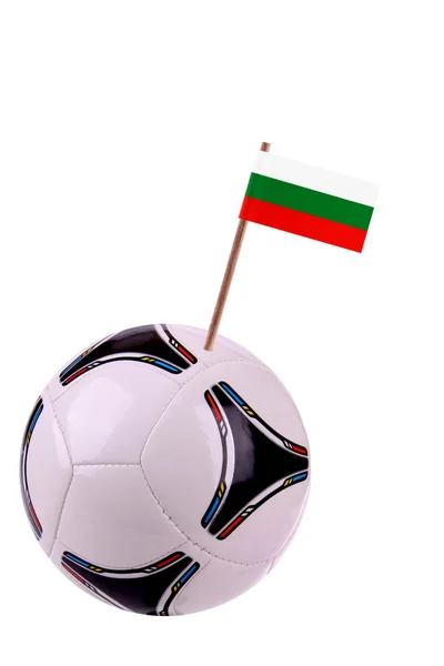 Soccerball or football in Bulgaria — Stock Photo, Image