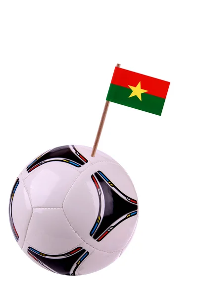 Fútbol o fútbol en Burkina Faso — Foto de Stock