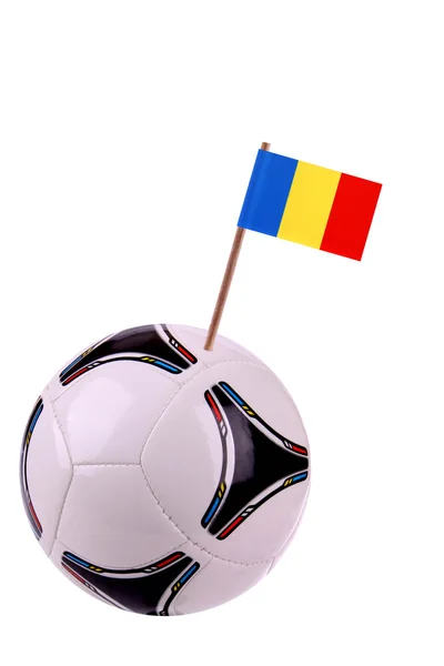 Skórzany lub piłki nożnej w Czadzie — Zdjęcie stockowe