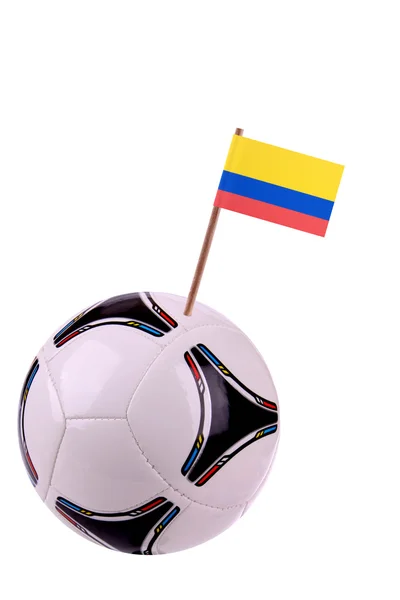 出局或在哥伦比亚足球 — 图库照片