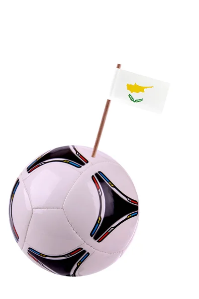 Soccerball またはキプロスのフットボール — ストック写真