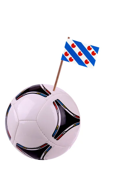 Soccerball 또는 프리슬란트에 있는 축구 — 스톡 사진