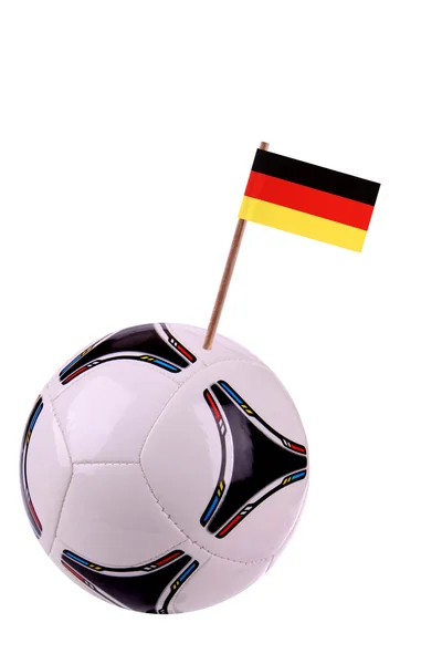 出局或德国足球 — 图库照片