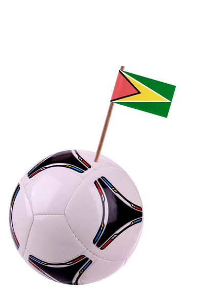 Soccerball nebo fotbalu v Guyaně — Stock fotografie
