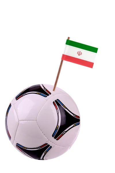 Skórzany lub piłki nożnej w Iranie — Zdjęcie stockowe