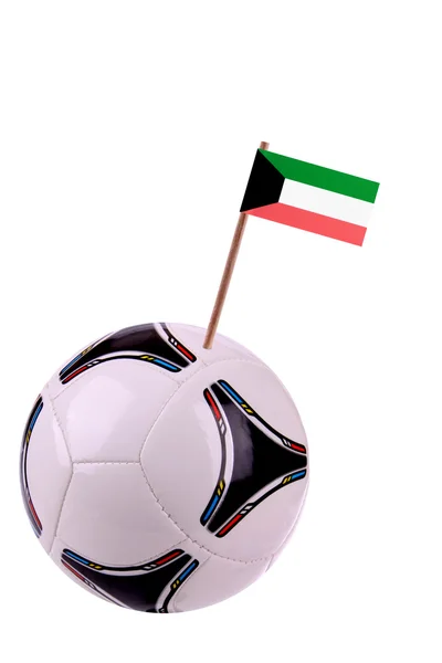 Soccerball або футбол у Кувейті — стокове фото