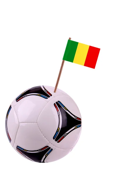Labda, vagy a Mali labdarúgó — Stock Fotó