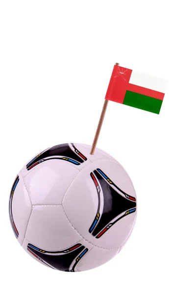 オマーン サッカーや soccerball — ストック写真