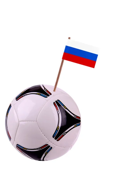 ロシア連邦のサッカーや soccerball — ストック写真