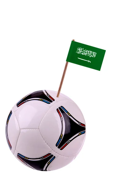 Soccerball of voetbal in Saoedi-Arabië — Stockfoto