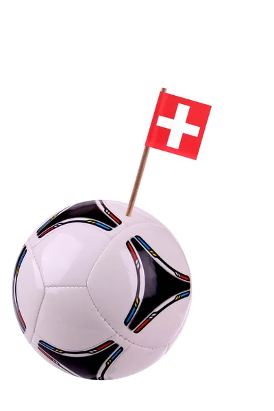 Futebol em Suíça — Fotografia de Stock