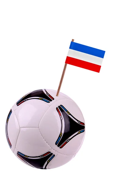 Soccerball nebo fotbalu v jugoslávské federace — Stock fotografie