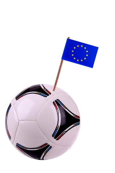 Avrupa 'da futbol ya da futbol — Stok fotoğraf