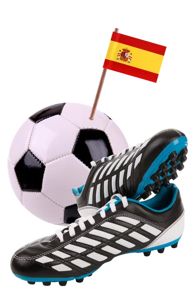 stock image Soccer ball or football with a national flag