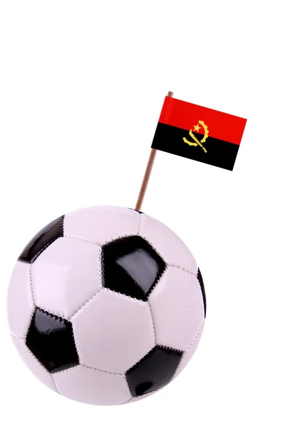 Soccerball 또는 앙골라에서 축구 — 스톡 사진