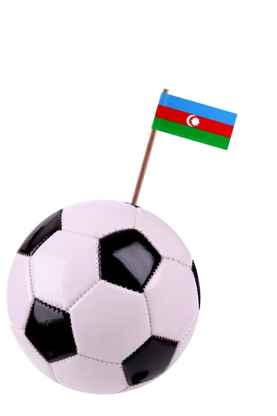 Soccerball of voetbal in azerbajan — Stockfoto