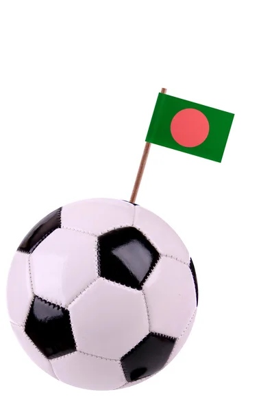 Soccerball of voetbal in bangladesh — Stockfoto