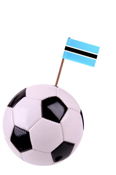 Soccerball of voetbal in botswana — Stockfoto