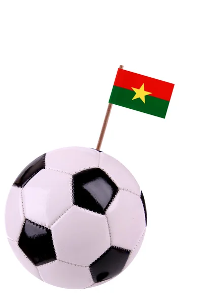 Labda, vagy a futball-Burkina Faso — Stock Fotó