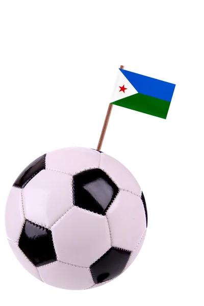 Calcio o calcio a Gibuti — Foto Stock