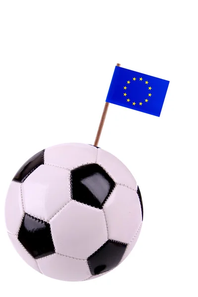 Soccerball or football in Europe — Stock Photo, Image