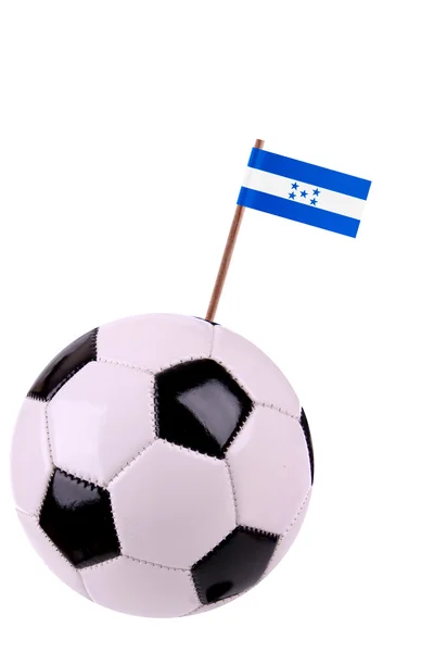 Skórzany lub piłki nożnej w Hondurasie — Zdjęcie stockowe