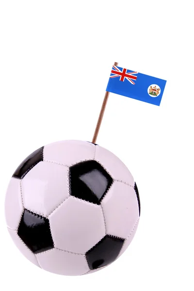 Soccerball of voetbal in hongkong — Stockfoto