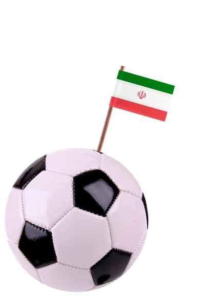 Skórzany lub piłki nożnej w Iranie — Zdjęcie stockowe