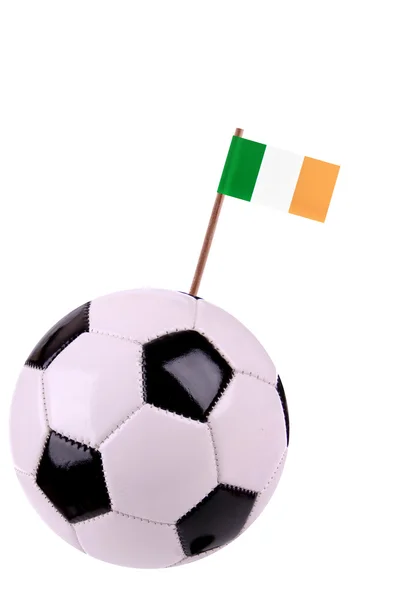 Skórzany lub piłki nożnej w Irlandii — Zdjęcie stockowe