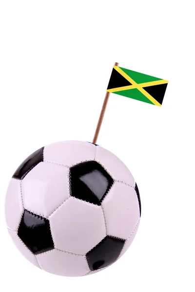 Soccerball nebo fotbal na Jamajce — Stock fotografie