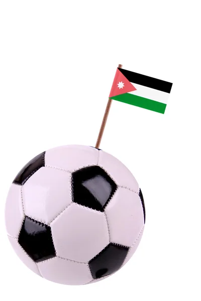 Skórzany lub piłki nożnej w Jordanii — Zdjęcie stockowe