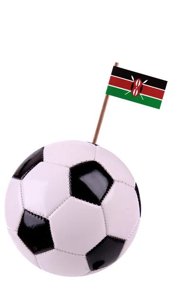 ケニアでのサッカーや soccerball — ストック写真
