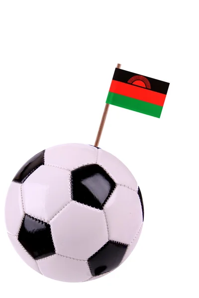 Skórzany lub piłki nożnej w malawi — Zdjęcie stockowe