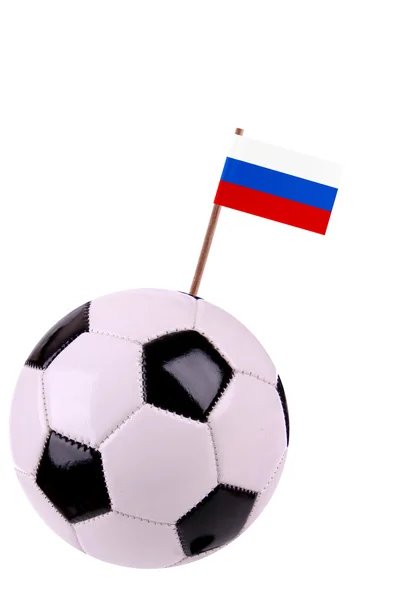 ロシア連邦のサッカーや soccerball — ストック写真