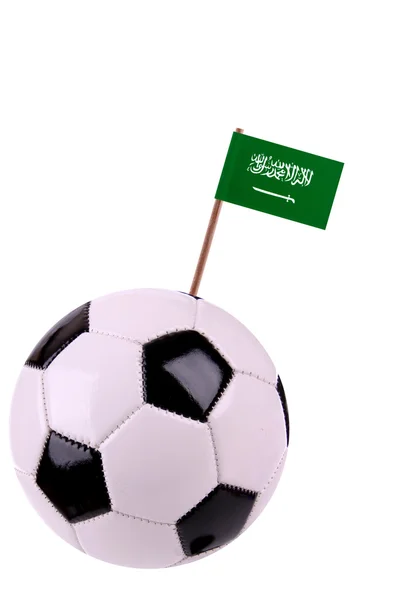 Soccerball nebo fotbalu v Saúdské Arábii — Stock fotografie
