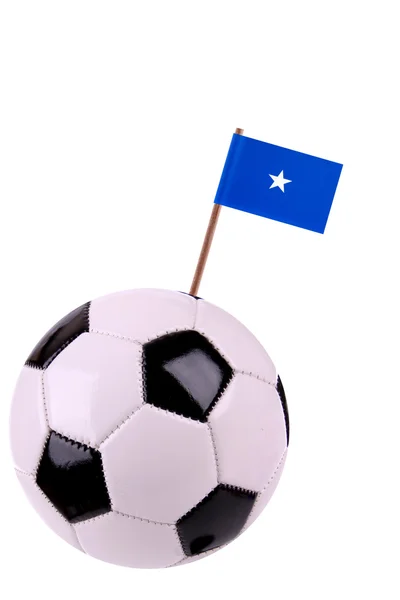 Soccerball or football in Somalia — Stock Photo, Image
