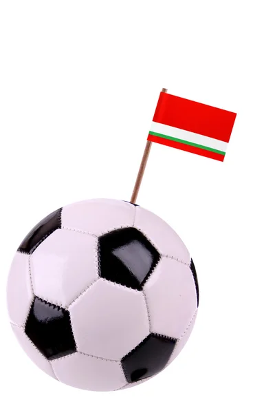 Soccerball or football in Tajikistan — Stock Photo, Image