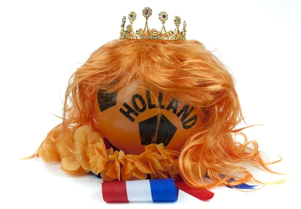 Football madness of Holland — Stock Photo, Image
